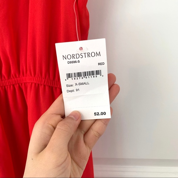 Dee Elle Red Knot Back Racerback Maxi Dress - Picture 3 of 7